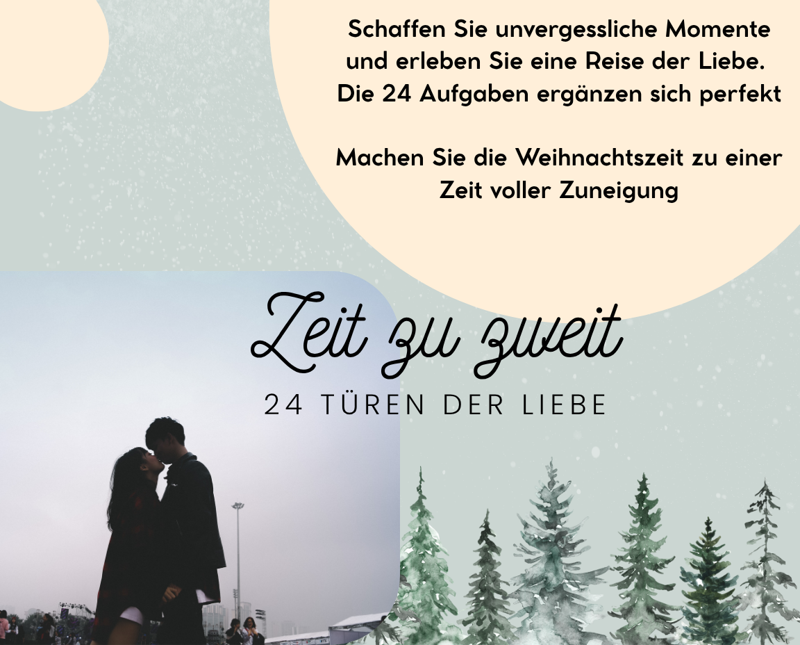 Romantischer Paar-Adventskalender mit 24 Date-Nights – sexy Weihnachtsgeschenk als Sofort-Download