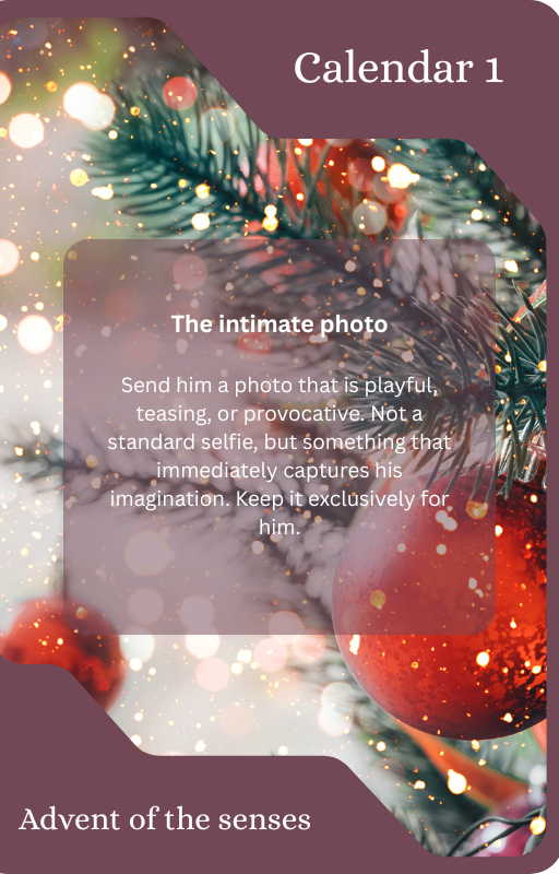 Two Romantic Couple Advent Calendars for 24 love Dates - sexy Christmas Calendar for date nights - advent calendar for girlfriend & boyfriend Digital